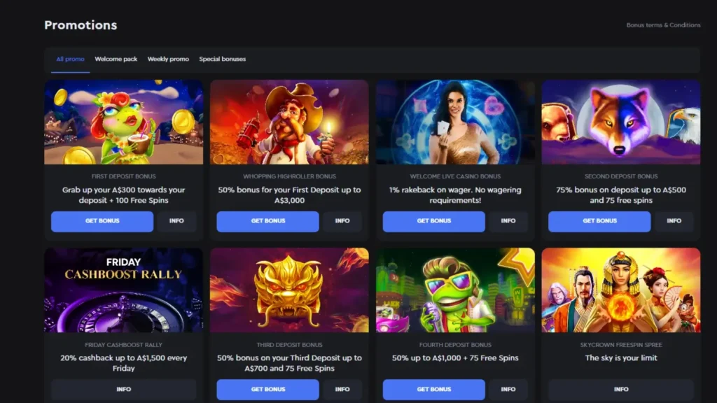 BassBet casino bonuses overview